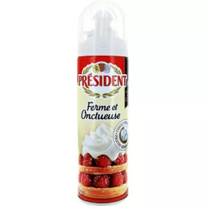 Твердые и сливочные взбитые сливки 27% 250г - PRESIDENT