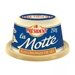 Bơ muối tinh thể 250g - PRESIDENT