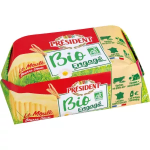 Mantequilla Ecológica Soft Le Moulé 250g - PRESIDENT
