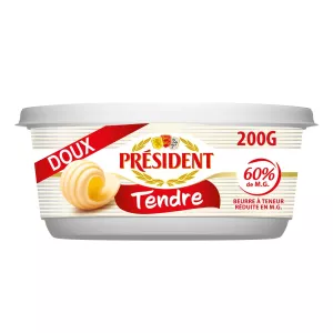 Soft Soft Butter 60% Mg 200g - President