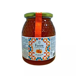 Honey Flower Glass Jar 1kg
