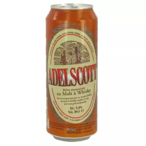 Bière au Malt à Whisky 50cl - Adelscott