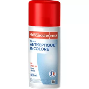 Farbloses Antiseptikum X100 – Mercurochrom