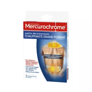 Verwarming Ontspannende Patch X2 - Mercurochrome