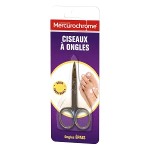 Ciseaux à ongles durs et épais - MERCUROCHROME