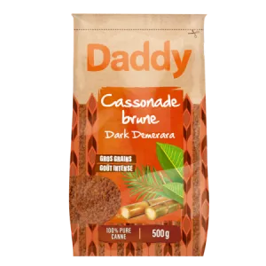Cana De Açúcar Mascavo Demerara Papai - DADDY