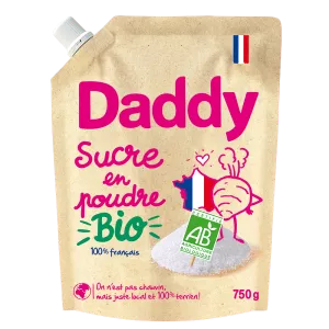 Zucchero a velo di barbabietola biologico 750g - DADDY