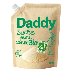 Canne nguyên chất Sucre BIO kraft 750g - DADDY