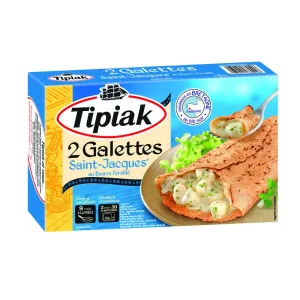 Frittelle di capesante con burro al prezzemolo 2x125g - TIPIAK