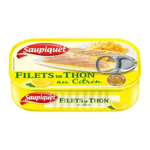 Lemon tuna net, 115g - SAUPIQUET