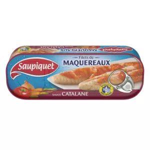 Filets de Maquereaux sauce Catalane 169G - Saupiquet