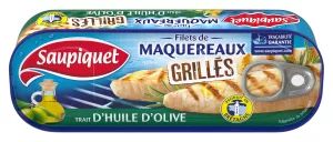 Phi lê cá thu nướng trong dầu ô liu, 120g - SAUPIQUET