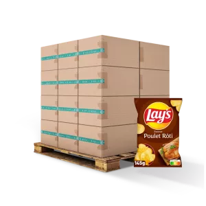 Chips poulet 145g x20 - LAY'S