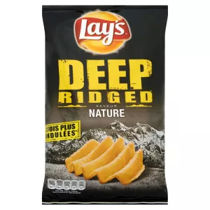 Lays Deep Ridged Salt 120g