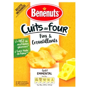 Cuit au four goût emmental 90g - BENENUTS