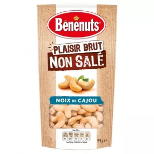 Plaisir brut non salé noix de cajou 95g - BENENUTS