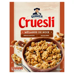 Cruesli Frutos secos mixtos 450 g - QUAKER