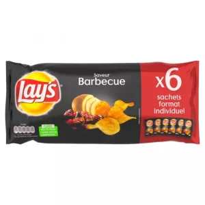 Chips mit Barbecue-Geschmack, 6x25g - LAY'S