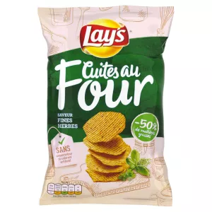 Patatine al forno aromatizzate alle erbe 120g - LAY'S