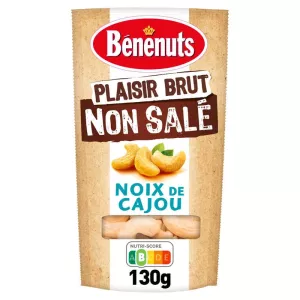 Unsalted Cashew Nuts, 130g - BENENUTS