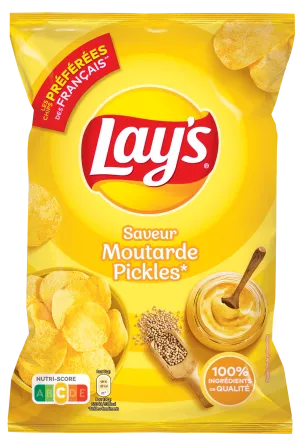 Pick les Patatas Fritas Mostaza, 135g - LAY'S