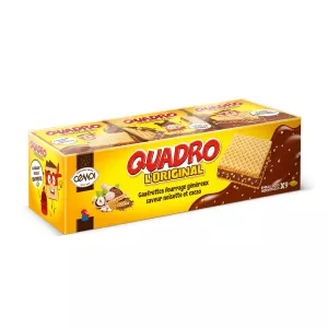 Bánh quy wafer Quadro Praline 187g - CÉMOI