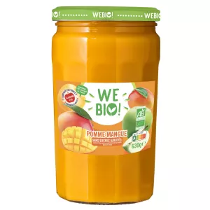Organic Apple Mango Compote No Added Sugars 630g - Webio!