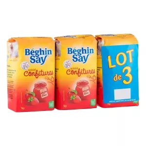 Zucchero bianco speciale per marmellate 3x1kg - BEGHIN SAY