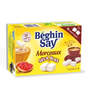 Sucres Morceaux Sécables 1kg - BEGHIN SAY