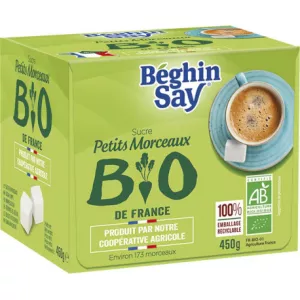 450 g de pedaços de açúcar Pt Bio Bay - TEREOS