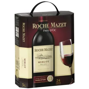 Rượu vang đỏ Merlot Fontaine 3l - ROCHE MAZET