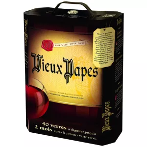 Vin Rouge de Table, 12°, Fontaine 5l - VIEUX PAPES