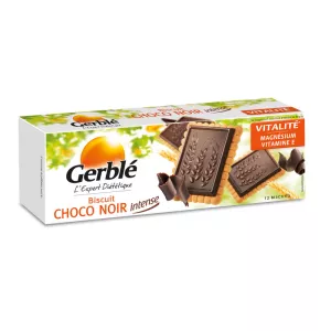 Dark chocolate biscuit 150g - GERBLE