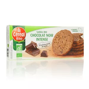 Sablés au chocolat noir BIO 132g - CEREAL BIO