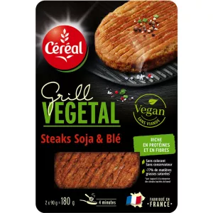 Steak Soja Ble Gril Veget 180g