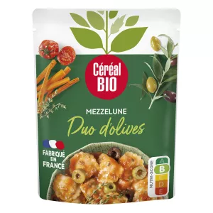 Plato Listo Mezzelune Dúo De Aceitunas Ecológicas 280g - Cereal Bio
