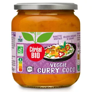 Haché végétal Curry coco 380g - CEREAL BIO