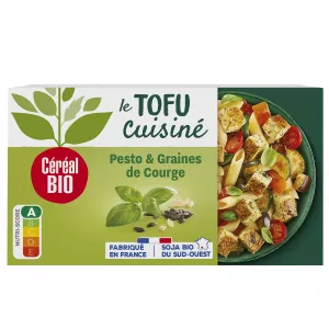 Tofu Cuisine Pesto Kürbis Bio 180g – Getreide Bio