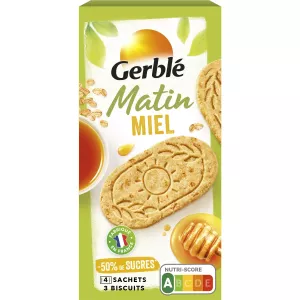 Biscuit Matin Miel 200g - GERBLE