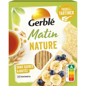 Bánh mì nướng buổi sáng Plain 125g - Gerble
