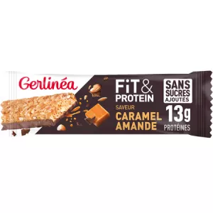 Fit And Protein Riegel Karamell-Mandel-Geschmack 45g - GERLINÉA