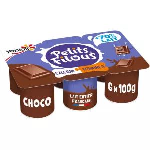 Petits Filous Chocolate 100gx6