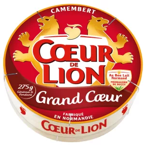 Camembert Cheese Lion Heart of Lion 275G - PRESIDENT