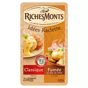 Raclette Duo Nat Fume 420g