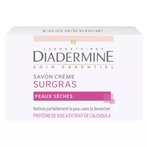 Savon crème surgras peaux sèches 100g - DIADERMINE