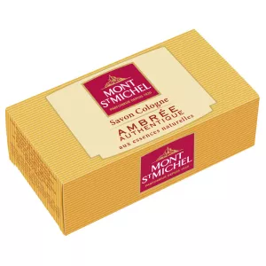 本格アンバー固形石鹸 125G - MONT ST MICHEL
