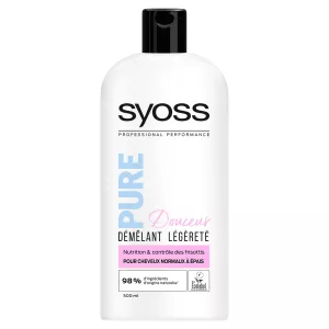 Après-shampooing pure douceur 500ml - Syoss