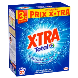 Lessive poudre total 1,375kg - X-TRA