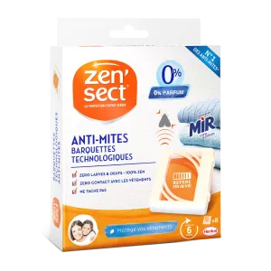 एंटी-मॉथ टेक्नो ट्रे x8 - ZEN'SECT