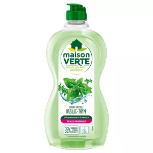 Basilico liquido ipoallergenico Basilico liquido e timo di sgrassatore freddo per pelle sensibile 500 ml - MAISON VERTE